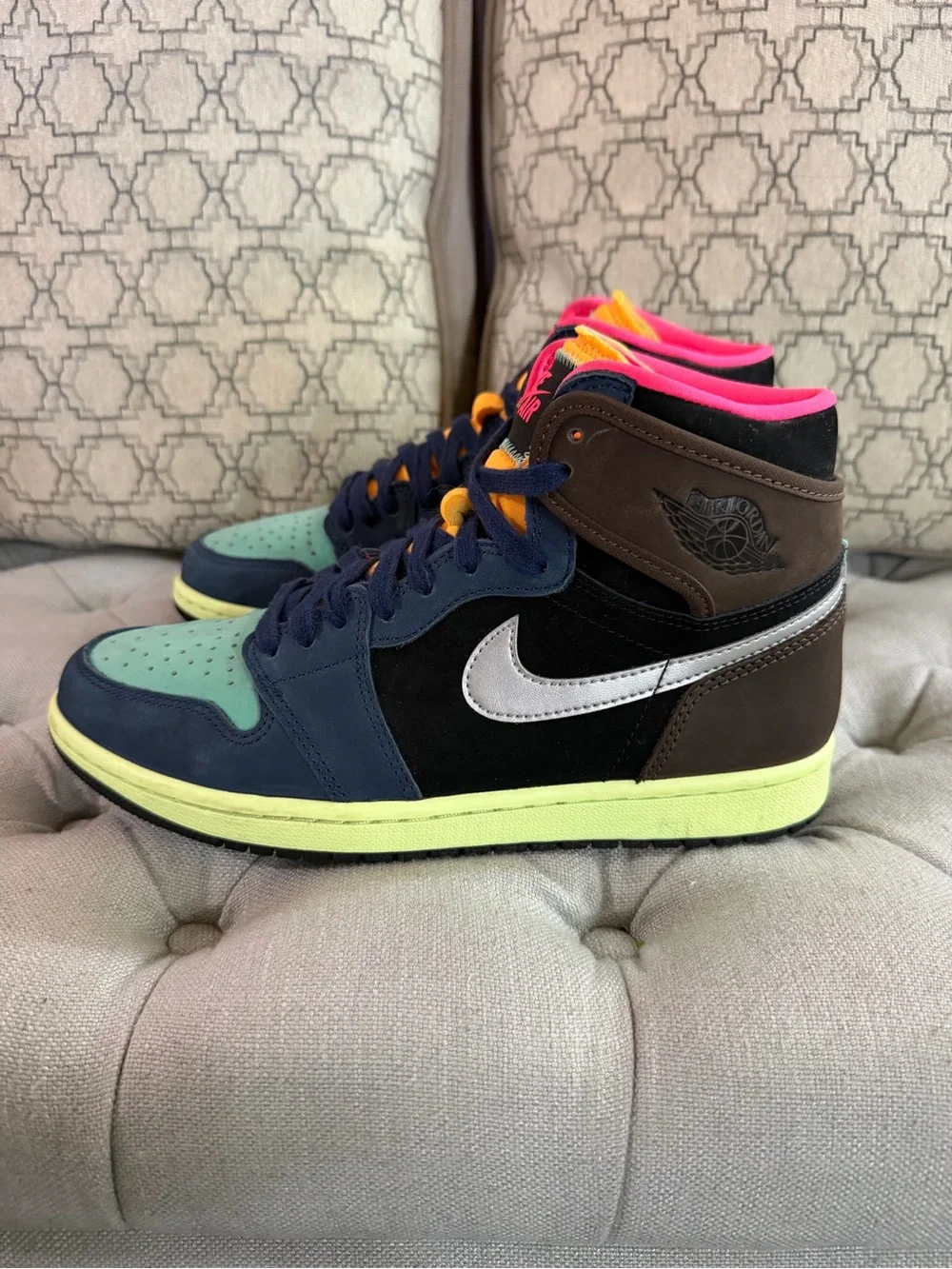 Jordan 1 Retro High - Tokyo Bio Hack Used Size 8 Mens